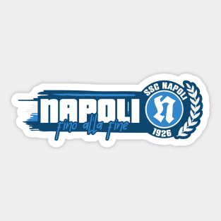 Napoli Fino went fine Sticker